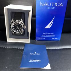 Nautica Cologne And Watch Set