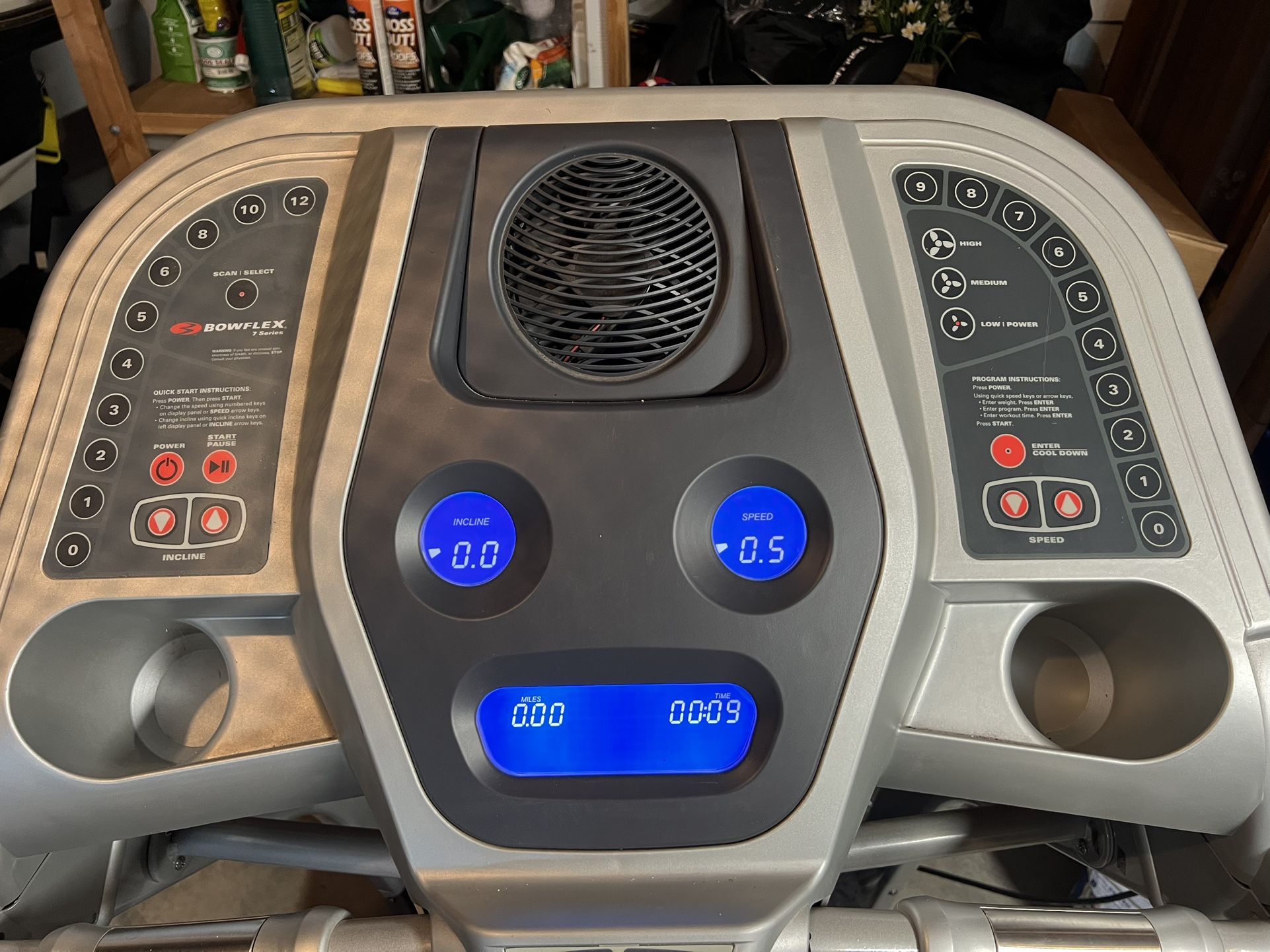 Bow Flex treadmill
