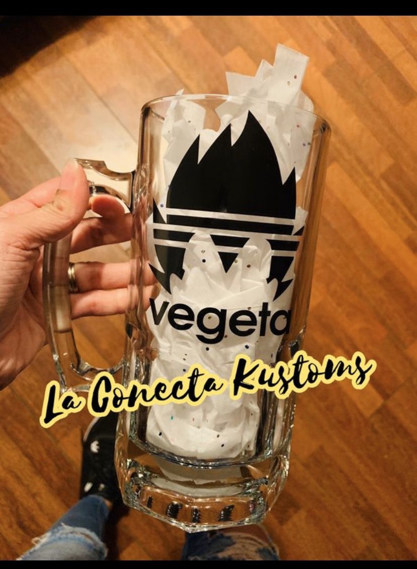 Brand new custom vegeta dragon ball z sports mug