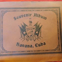 1930 Havana Cuba Photo Book 