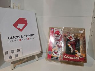 Tony Gonzalez Kansas City Chiefs McFarlane Figurine Toy NFL CIB