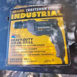 SEARS CRAFTSMAN DRILL 
