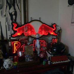 Red Bull Neon Sign