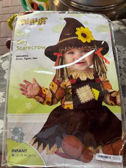 Scarecrow infant costume