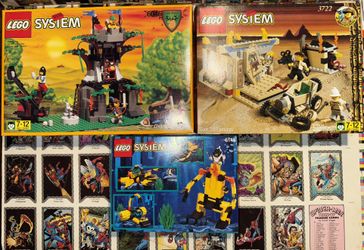 Dark Forest Lego LEGO 1996 Set Of 3 Dark Forest 6046 Extremely Rare