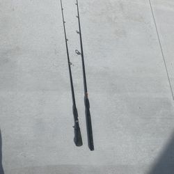 2 Fishing Rods For Sale  Best Offer 