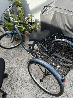 Shwinn 3wheel Bike W/large Basket-$175.00