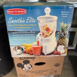 Back To Basics Smoothie Elite Model SE 2000