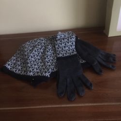 MICHAEL KORS,  Scarf, Hat, & Glove
