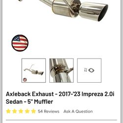 2017-2023 Subaru Impreza Nameless 5” Muffler