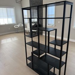 Black Shelving 