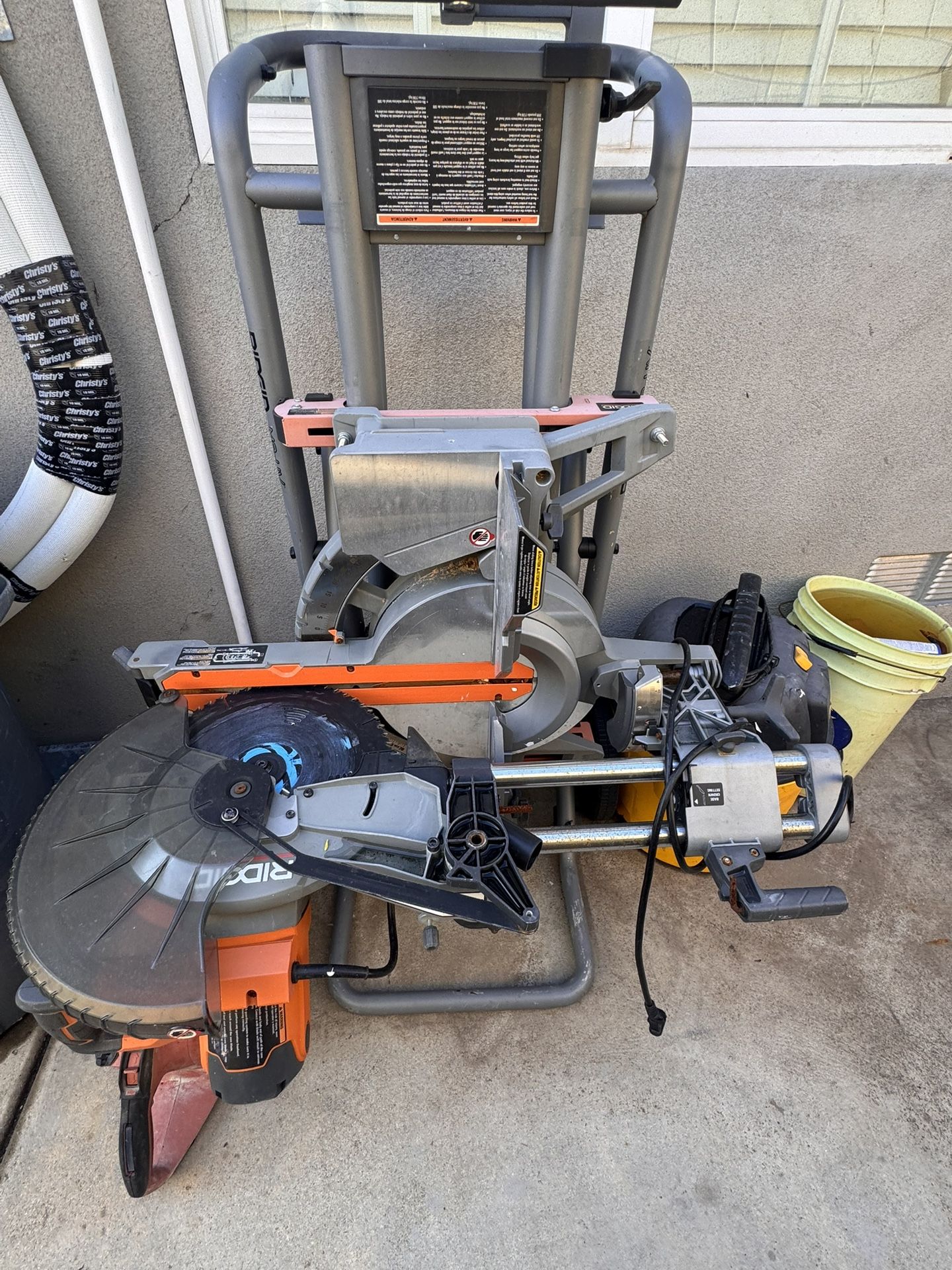 12” Rigid Sliding Miter Saw