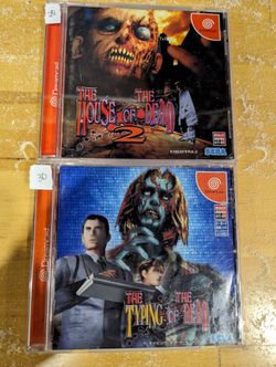 House Of The Dead 2 And Typing Of The Dead Dreamcast Japanese