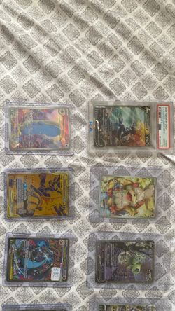 Pokémon cards for sell or trade(pictures are blurry until you press them)