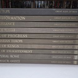 Time Life Books The Great Ages of Man Set (Lot Of 10)