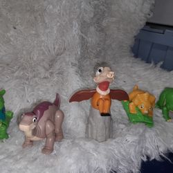 Burger King Land Before Time Toys