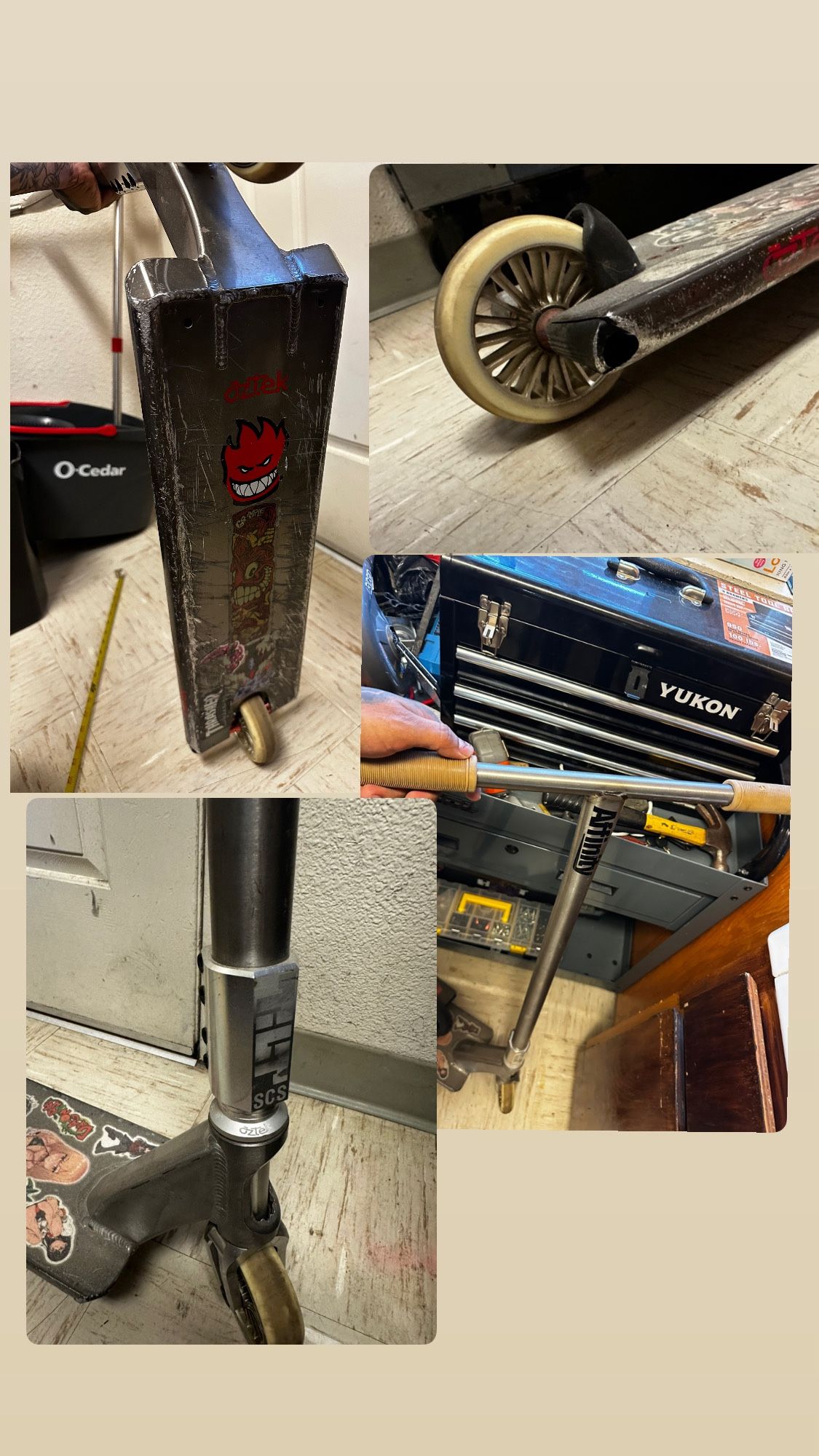 Aztek Pro Scooter Built