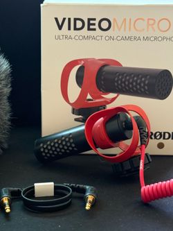LIKE NEW - RODE VideoMicro II - Shotgun Microphone