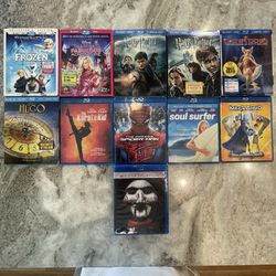 Blu-Ray Movie Lot