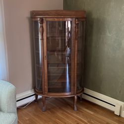 Vintage Antique Display Cabinet