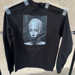 Lady Gaga Black Graphic Sweatshirt “JOANNE” SMALL