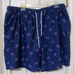 Magellan Fish Gear Men's Size 2XL Water Repellent Fishing Shorts Swimming Trunks