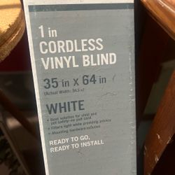 1 in Cordless vinyl blinds