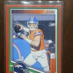 Football bo nix card
