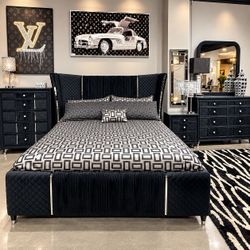 5 piece queen size bedroom set