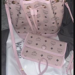 New Pink MCM Purse 