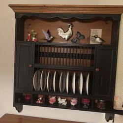 Wall Mount Display Hutch 