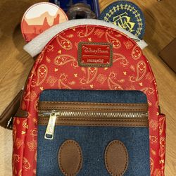 Disney 50th The Main Attraction Loungefly Mini Backpack Big Thunder Mountain Railroad