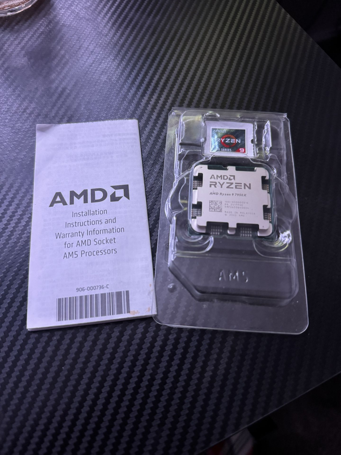 AMD Ryzen 7950X 16-Core, 32-Thread