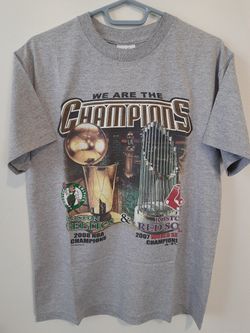 Boston Celtics 2008 Champions Majestic Shirt Men's Medium 