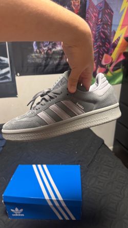 adidas sambas xl charcoal grey