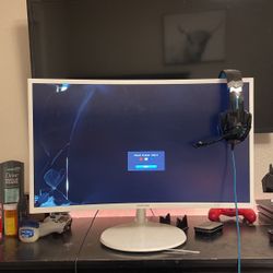 Curved Samsung Gaming Monitor
