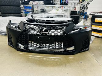 2017-20 Lexus IS 200t IS300 Is350 To 2021+ IS500 Front Bumper Conversion Kit US unpainted black material