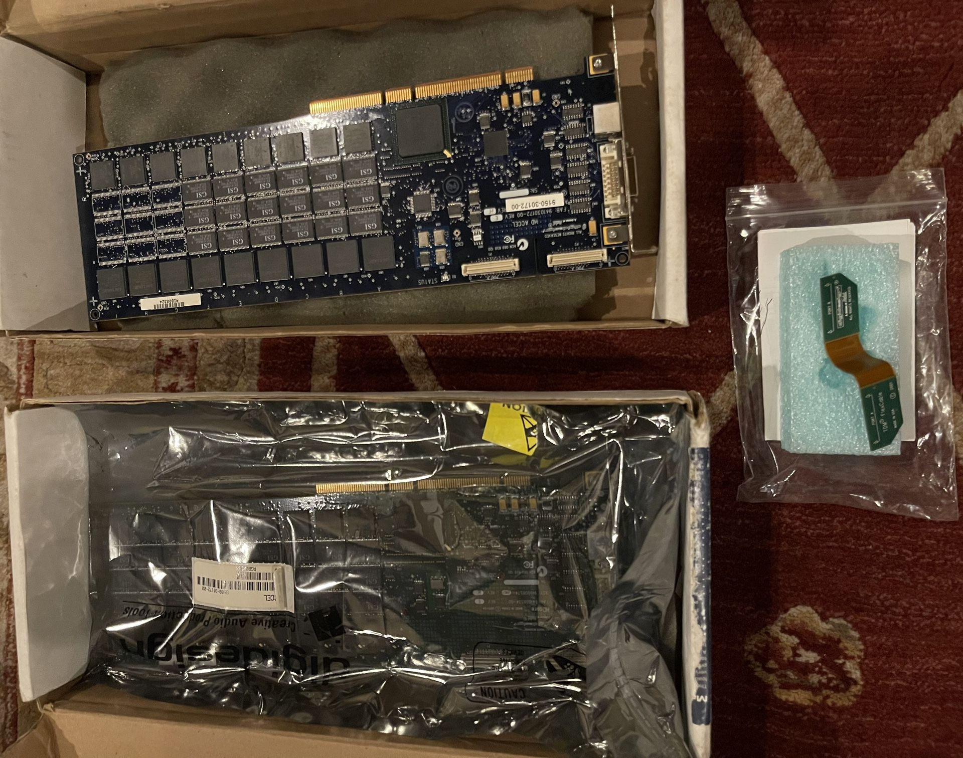 Avid / Digidesign HD Accel & Accel Core PCI Cards with TDM Flex Cable for Pro Tools HD