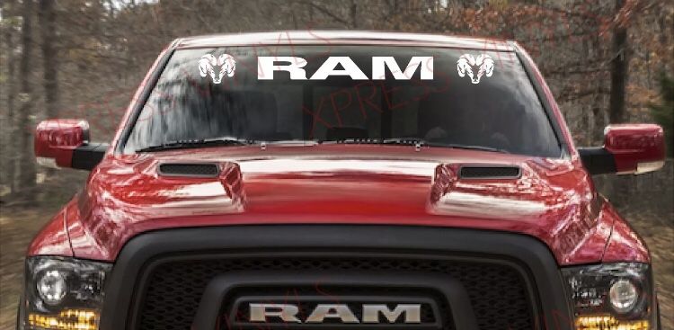 RAM WINDSHIELD DECAL STICKER