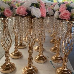 Quinceanera Center Pieces Pink And White Roses Wedding Table Center Piece 22Total 