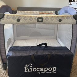 Pack and Play with Hiccapop mattress