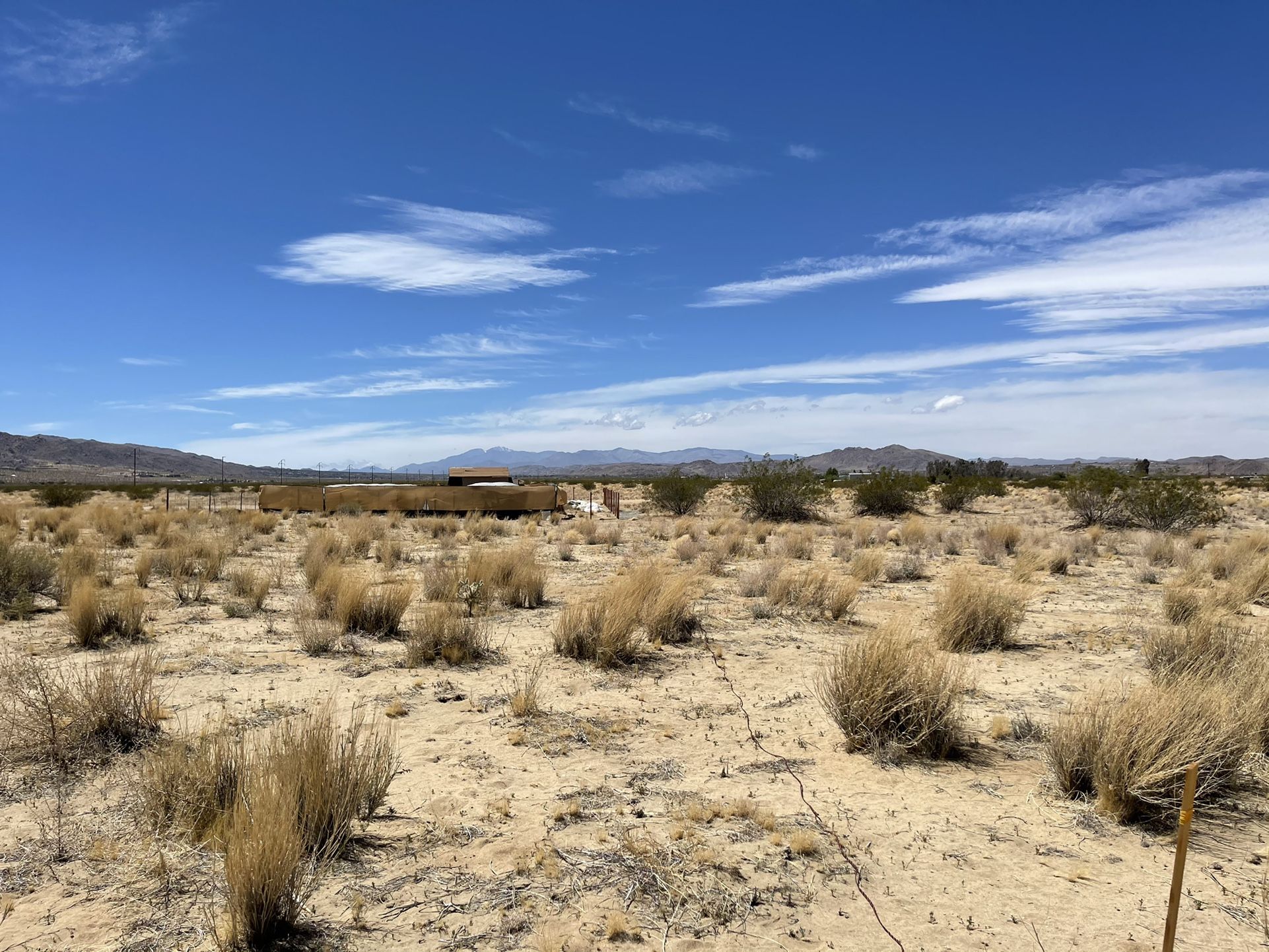 2.5 acres flat level desert land for sale In desert heights Area of 29