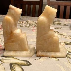 Vintage Marble Bookends Thumbnail