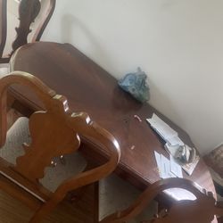 Large Kitchen Table With 4 Chairs 