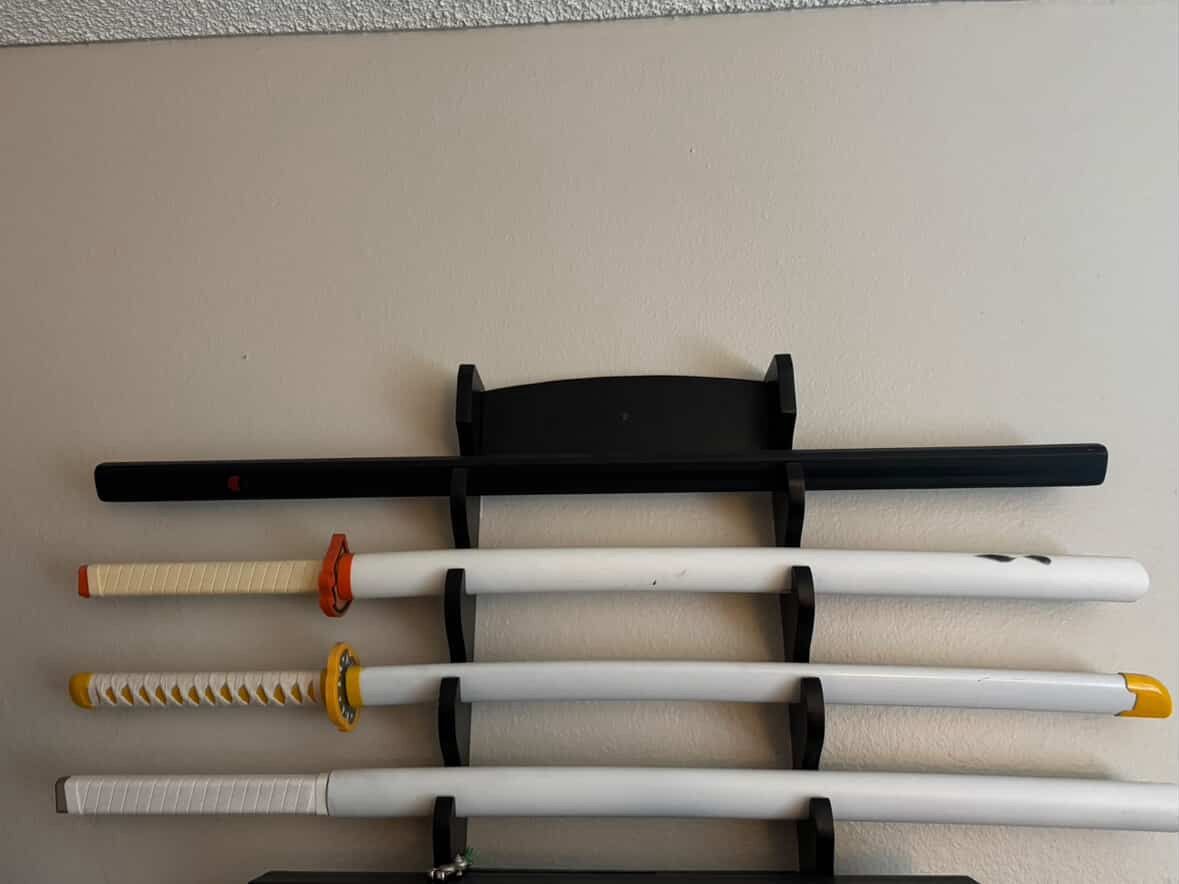 Katanas And Katana rack
