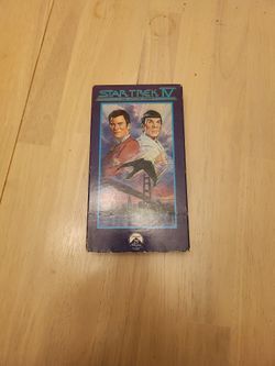 Star Trek vhs Tapes.