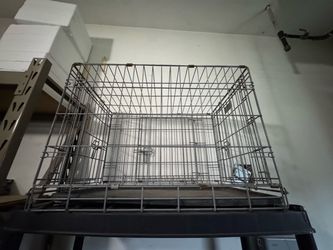 Folding Wire Dog Crate