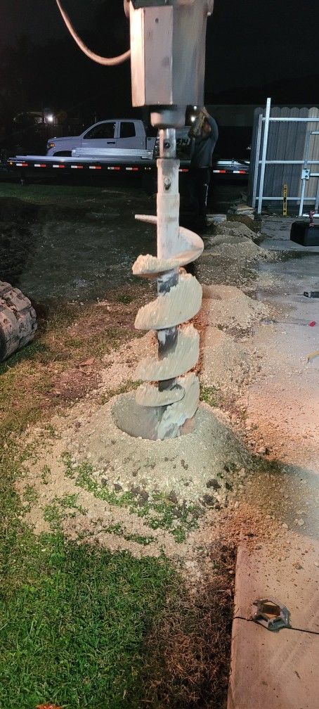 Holes For Trees Or Fence