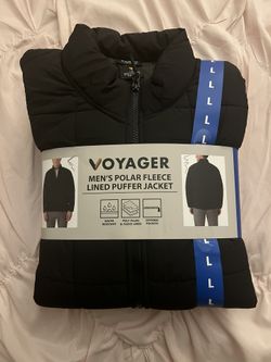 VOYAGER Men’s Polar Fleece Lined Puffer Jacket