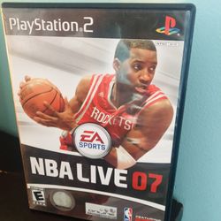 PS2  NBA LIVE 07